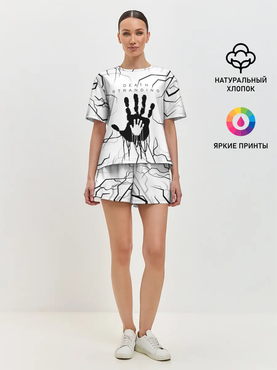 Женская пижама с шортами / DEATH STRANDING
