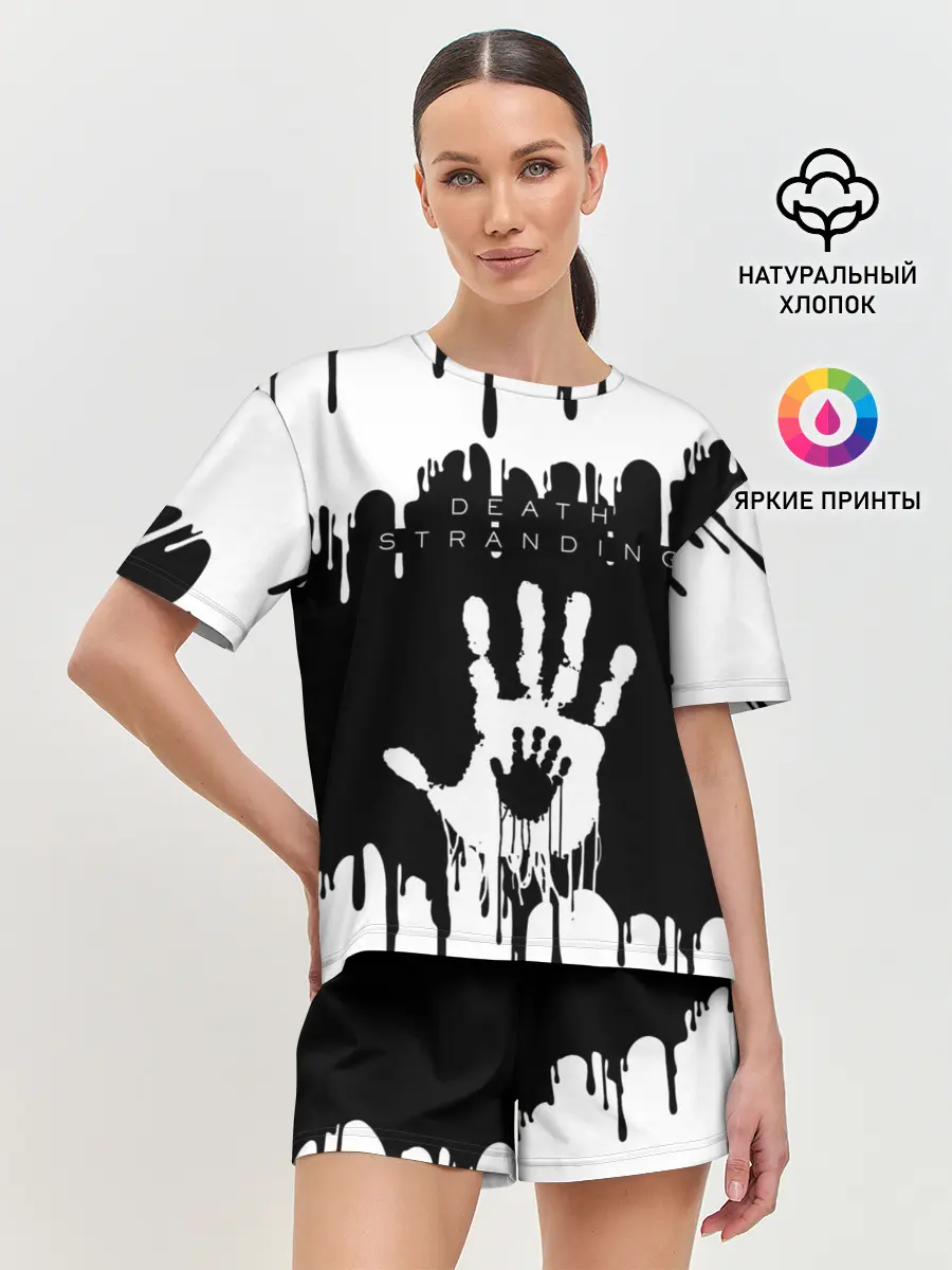 Женская пижама с шортами / DEATH STRANDING