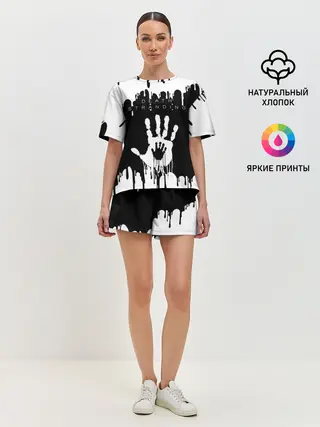 Женская пижама с шортами / DEATH STRANDING