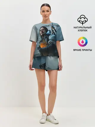 Женская пижама с шортами / Death Stranding