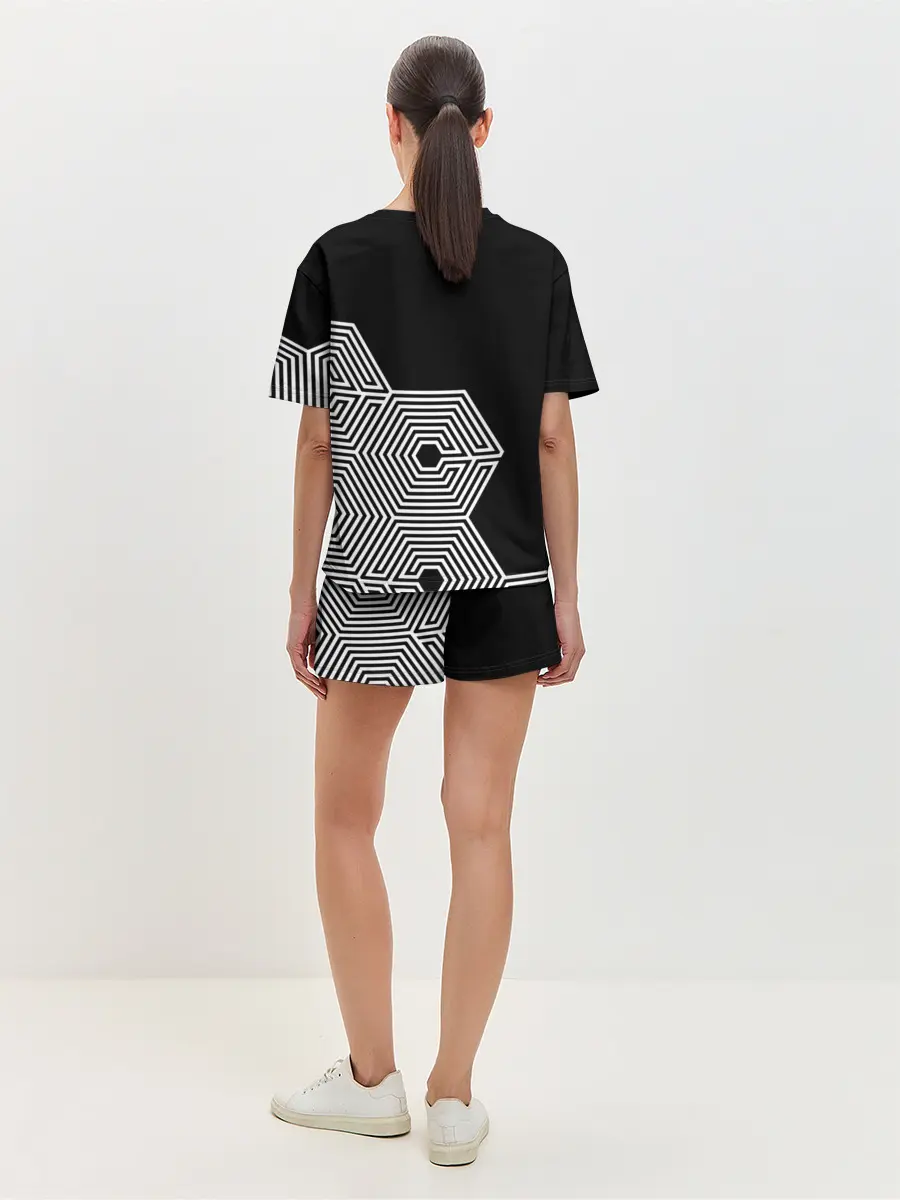 Женская пижама с шортами / EXO