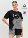 Женская пижама с шортами / EXO