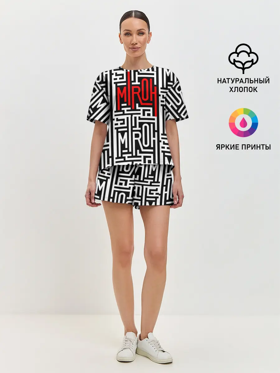 Женская пижама с шортами / Miroh - Stray Kids