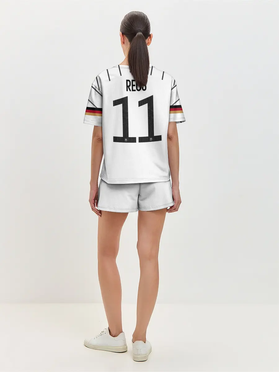 Женская пижама с шортами / Reus home EURO 2020