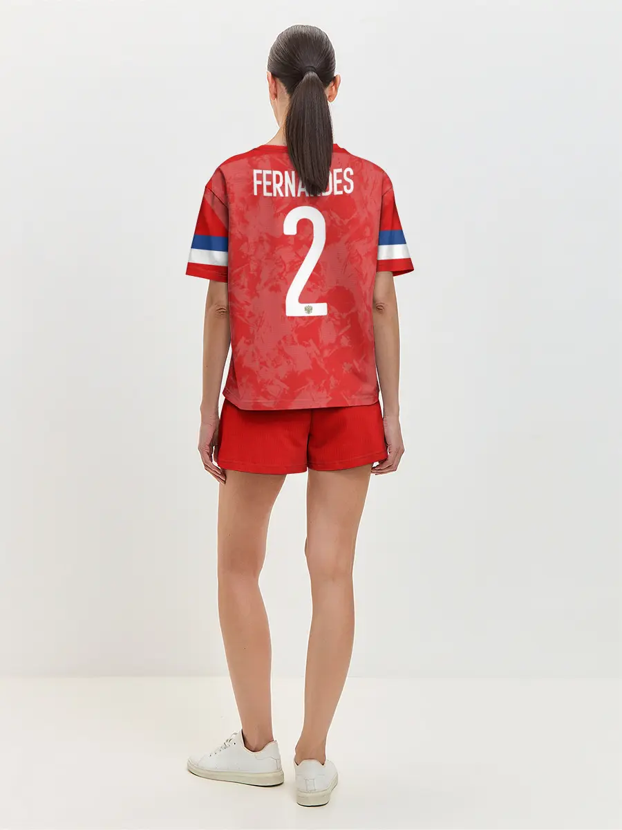 Женская пижама с шортами / Fernandes home EURO 2020