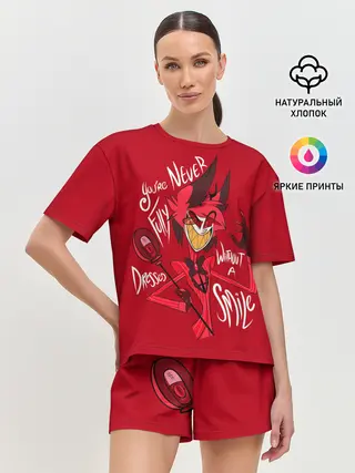 Женская пижама с шортами / ОТЕЛЬ ХАЗБИН АЛАСТОР