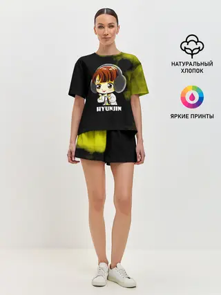 Женская пижама с шортами / Hyunjin