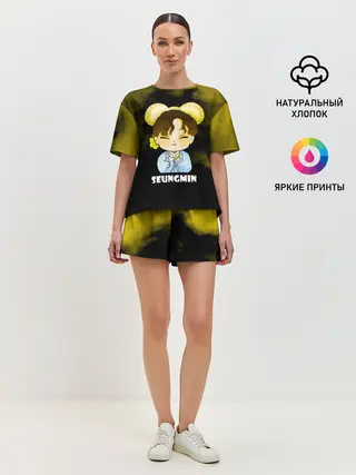 Женская пижама с шортами / Seungmin