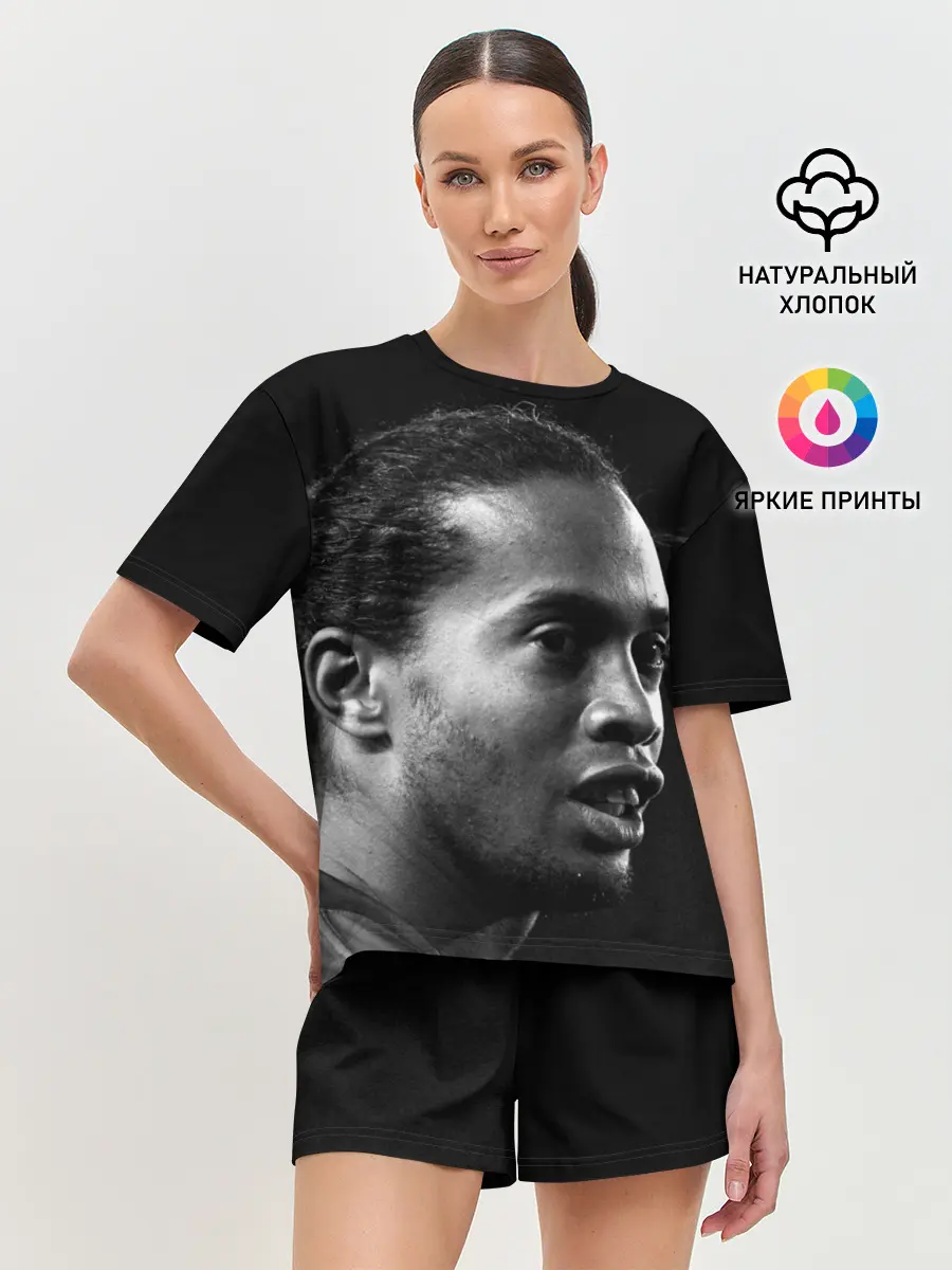 Женская пижама с шортами / Роналдиньо