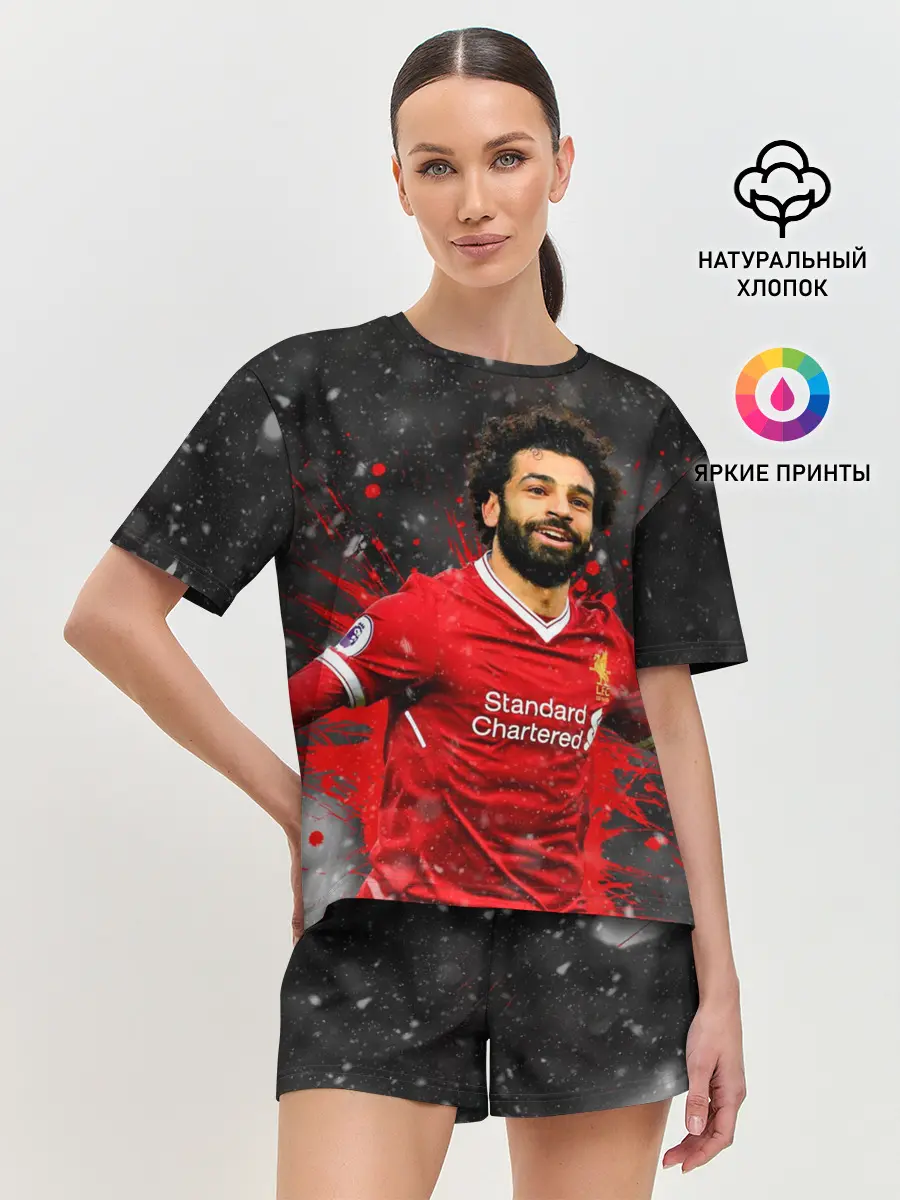 Женская пижама с шортами / Мохаммед Салах