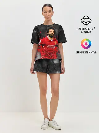 Женская пижама с шортами / Мохаммед Салах