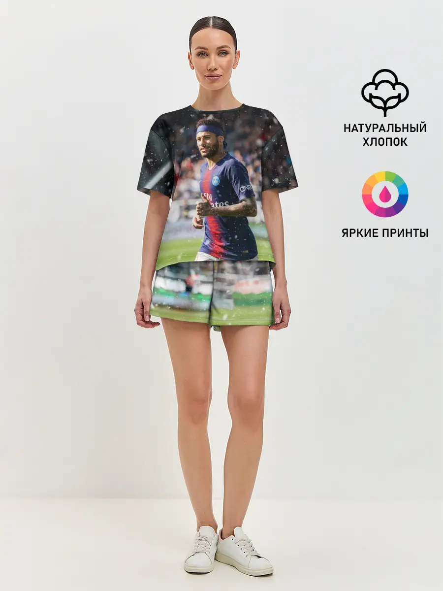 Женская пижама с шортами / Неймар
