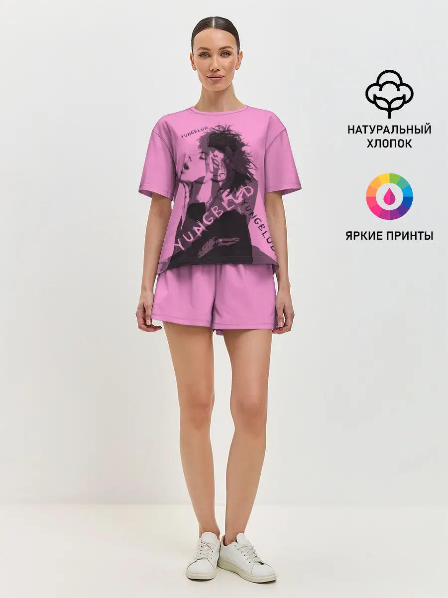 Женская пижама с шортами / Yungblud Yungblud Yungblud