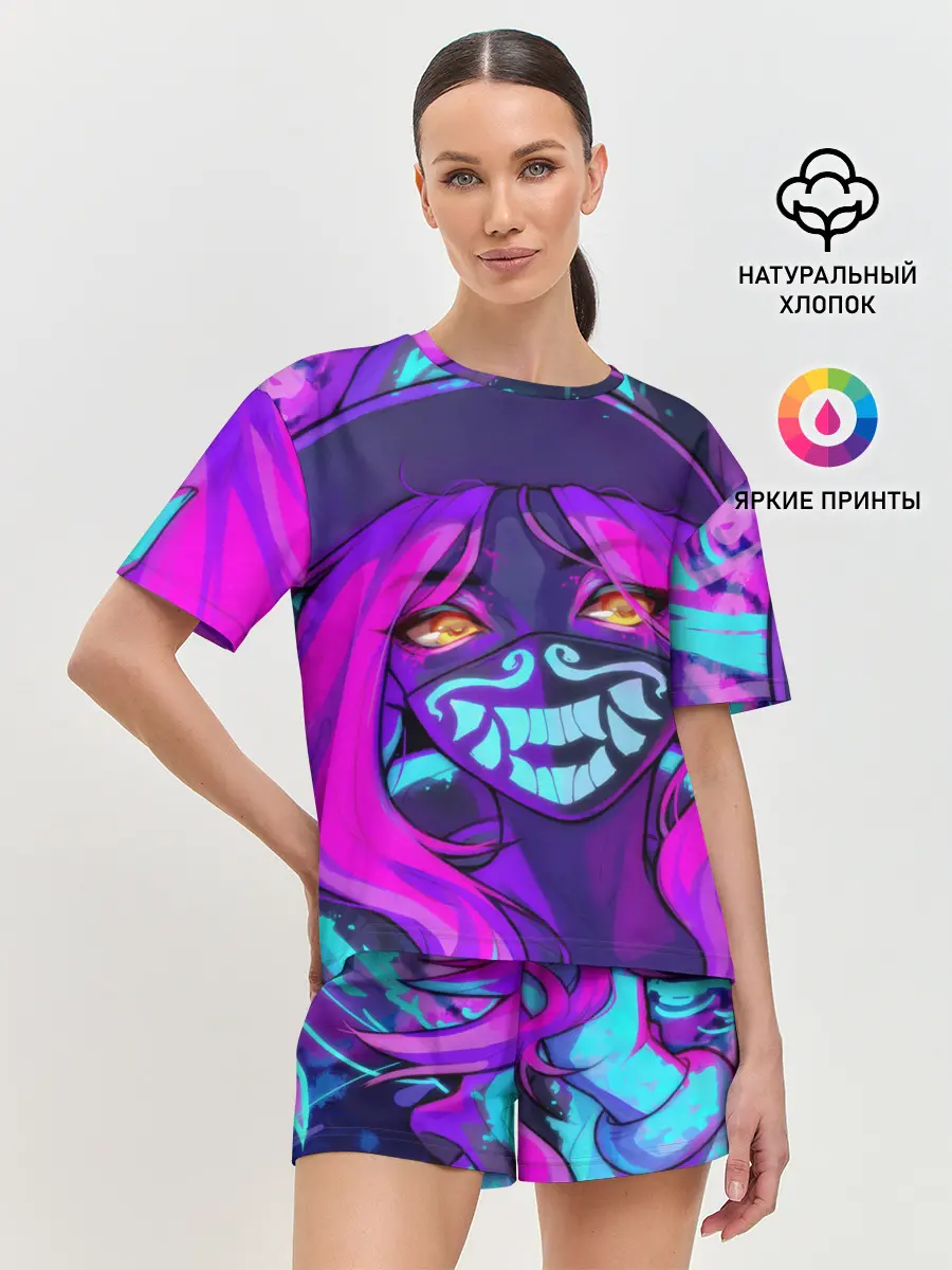 Женская пижама с шортами / Акали