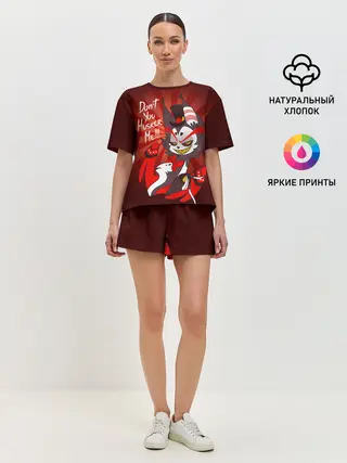 Женская пижама с шортами / ОТЕЛЬ ХАЗБИН ХАСК