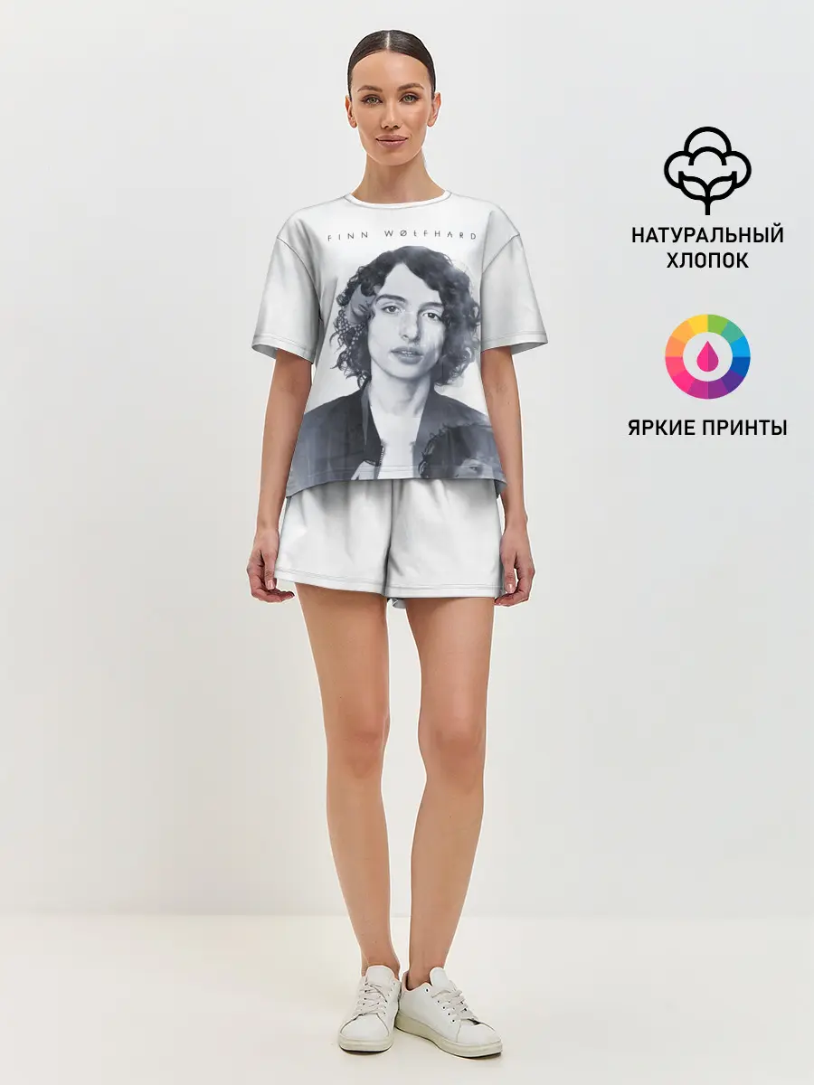 Женская пижама с шортами / Финн Вулфард