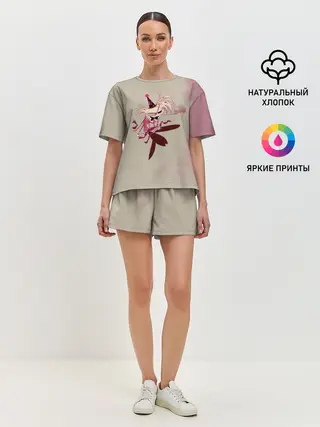 Женская пижама с шортами / Hazbin Hotel