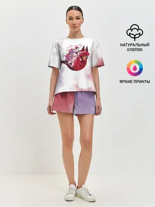 Женская пижама с шортами / Hazbin Hotel