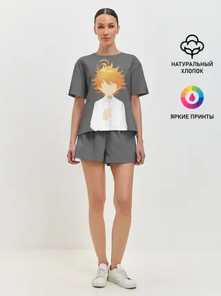 Женская пижама с шортами / Эмма неверленд