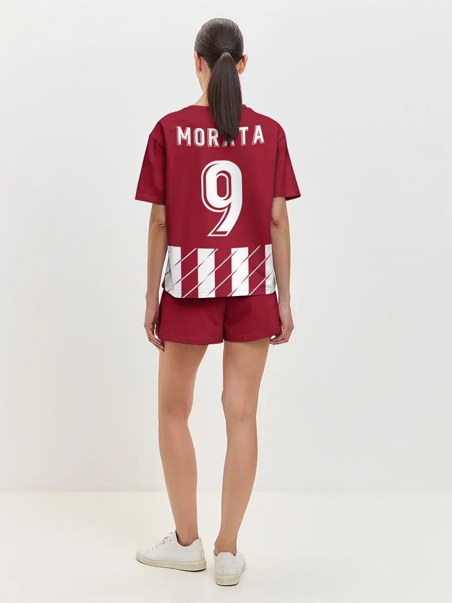 Женская пижама с шортами / Альваро Мората Атлетико
