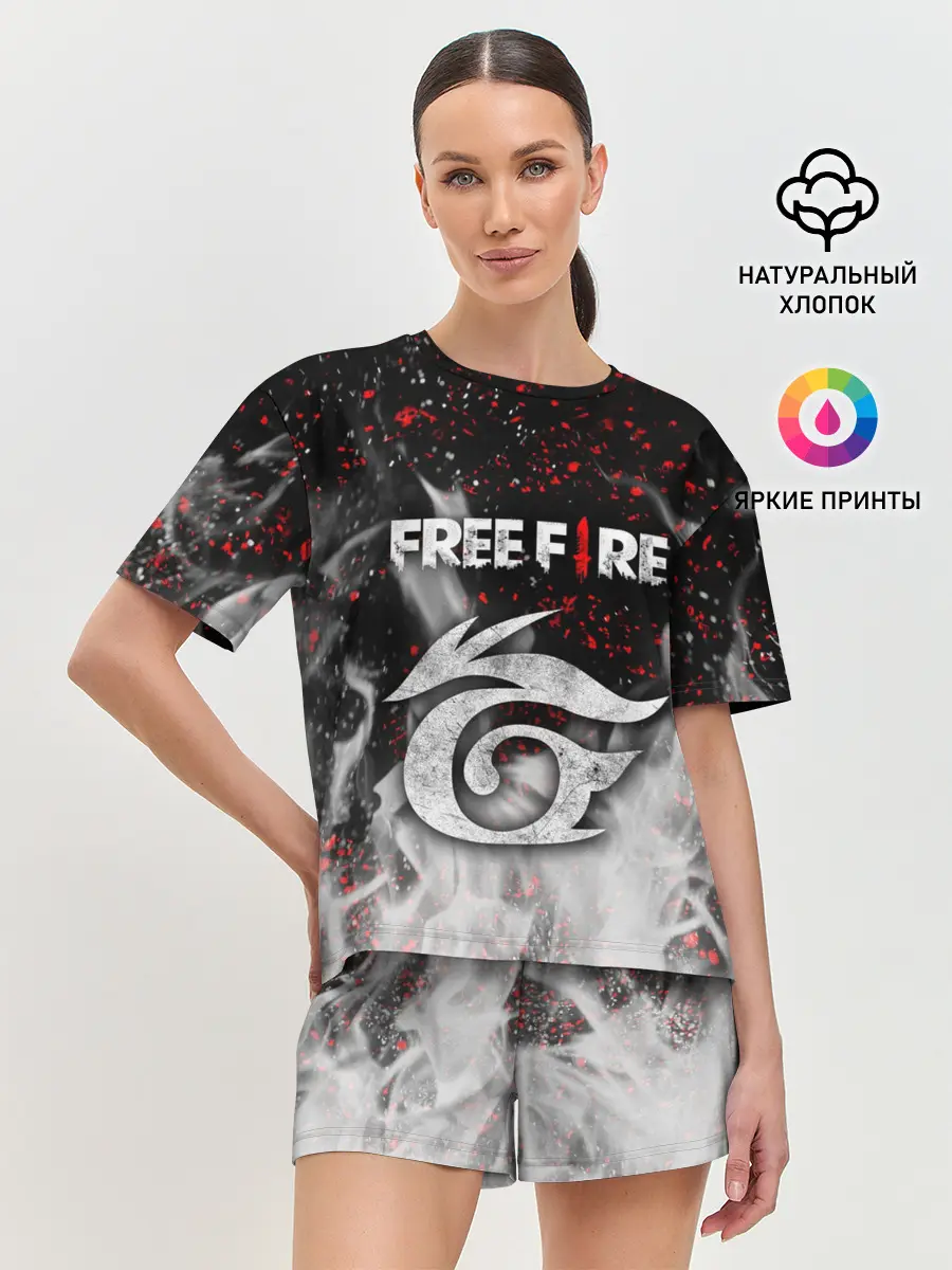 Женская пижама с шортами / GARENA FREE FIRE
