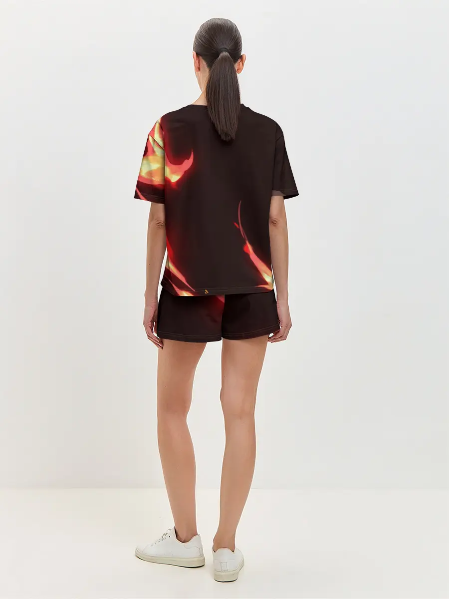 Женская пижама с шортами / Клинок рассекающий демонов