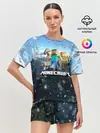 Женская пижама с шортами / Minecraft / Майнкрафт