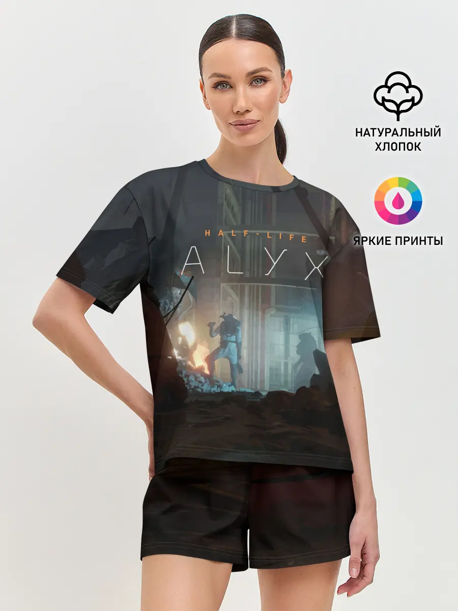 Женская пижама с шортами / HALF-LIFE: ALYX