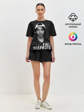 Женская пижама с шортами / finn wolfhard