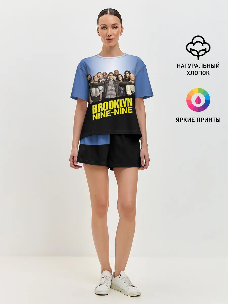Женская пижама с шортами / Brooklyn Nine-Nine