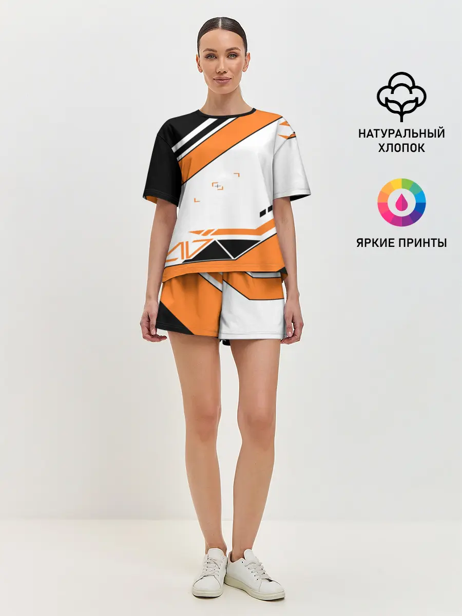 Женская пижама с шортами / Cs Go Asiimov Style #1