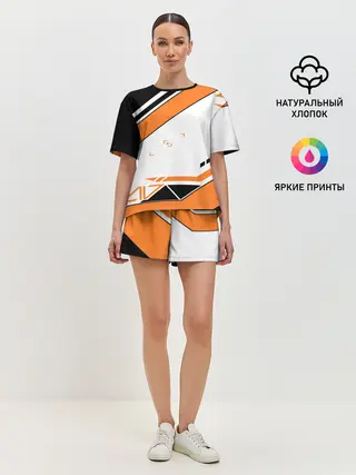 Женская пижама с шортами / Cs Go Asiimov Style #1