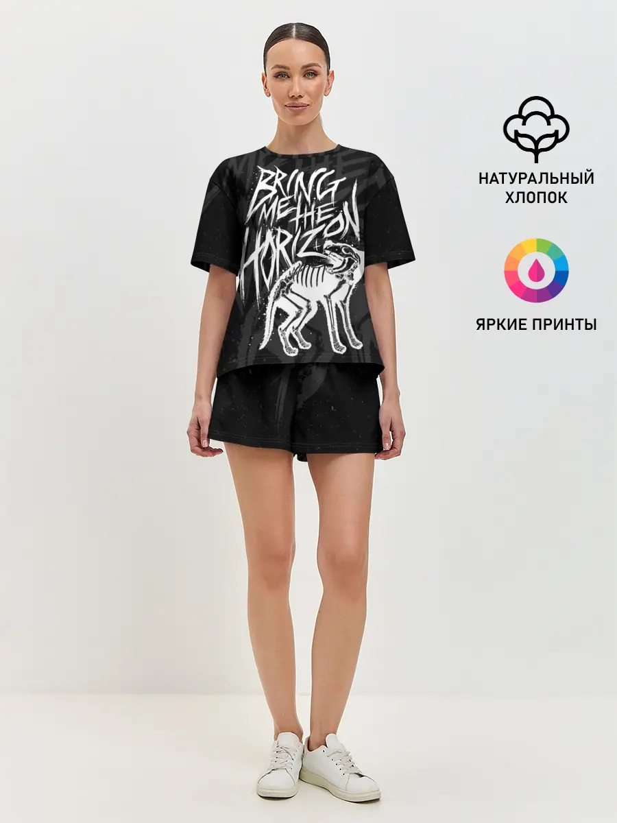Женская пижама с шортами / Bring Me the Horizon