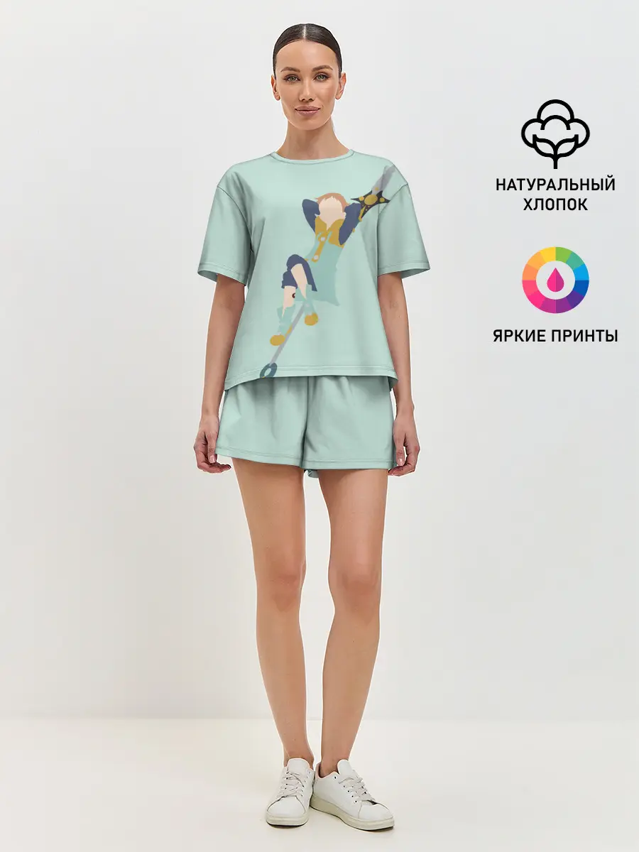 Женская пижама с шортами / King