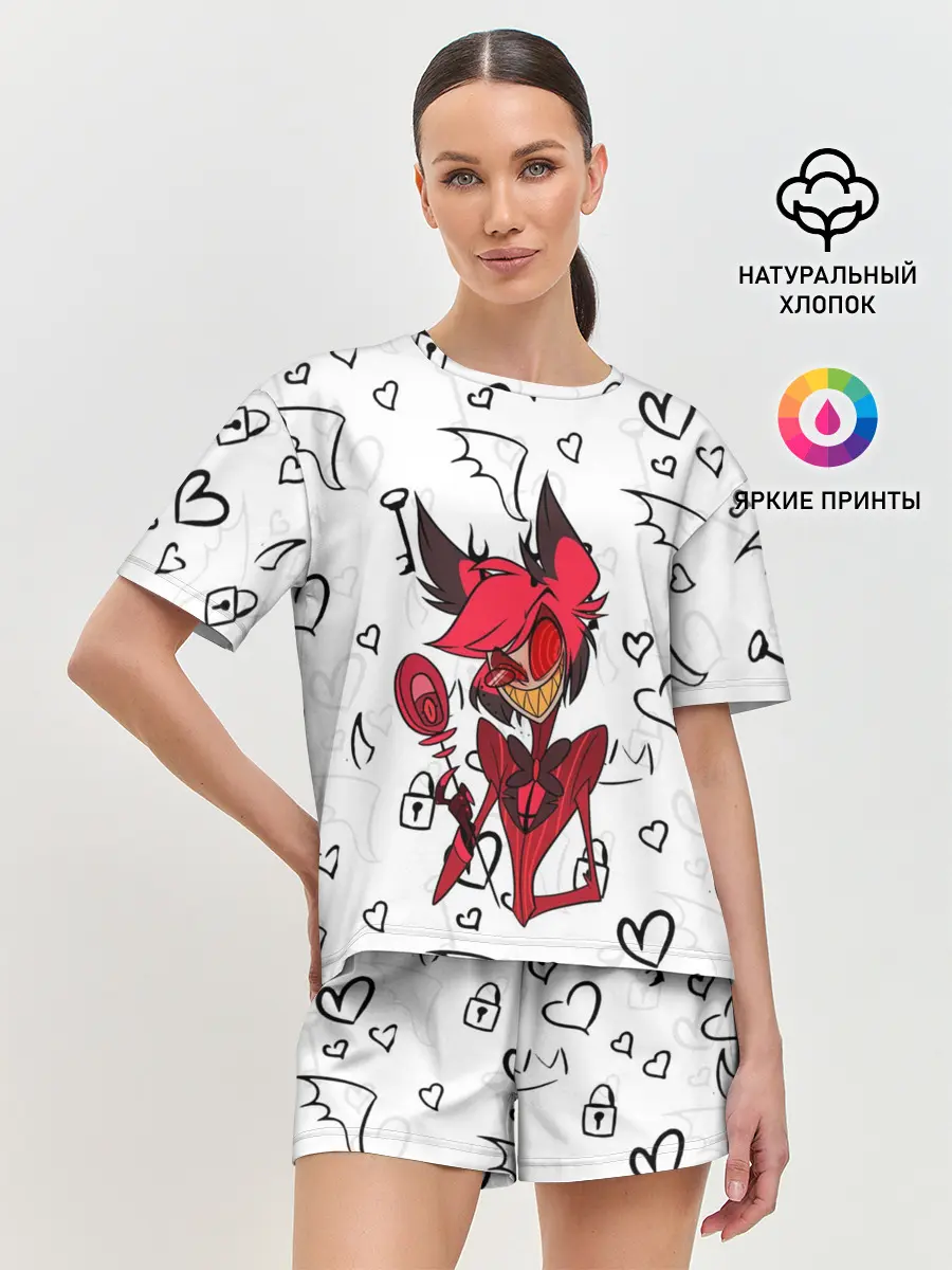 Женская пижама с шортами / ОТЕЛЬ ХАЗБИН АЛАСТОР