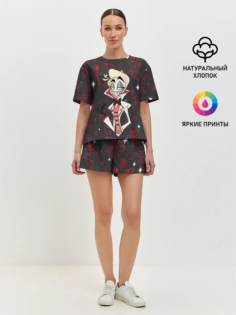 Женская пижама с шортами / ОТЕЛЬ ХАЗБИН ЭШЛИ