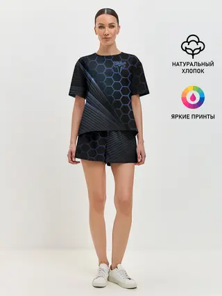 Женская пижама с шортами / Tesla