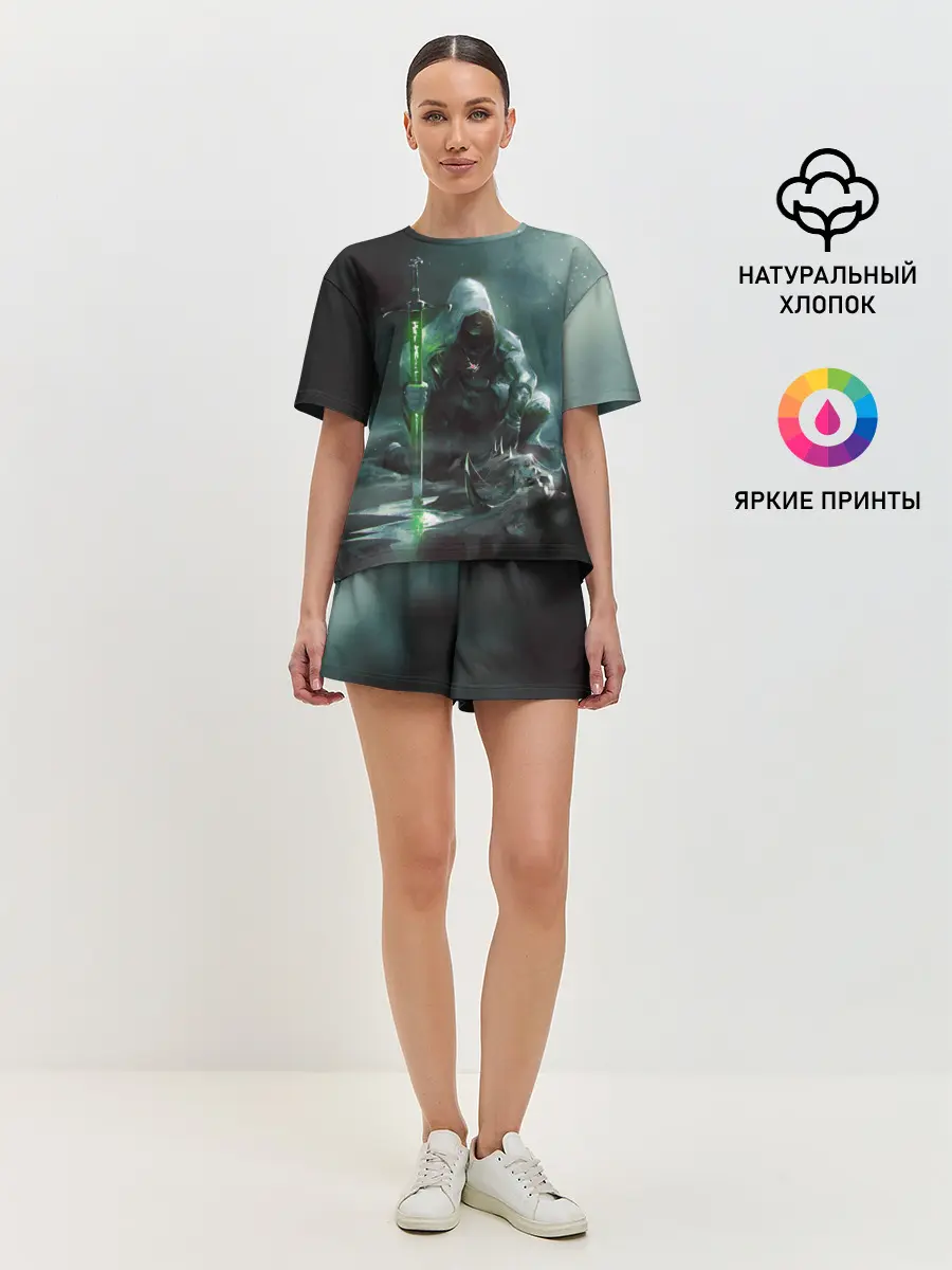 Женская пижама с шортами / ВЕДЬМАК