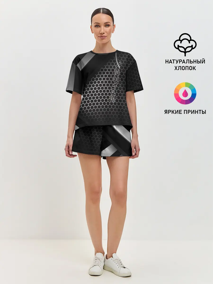 Женская пижама с шортами / SpaceX