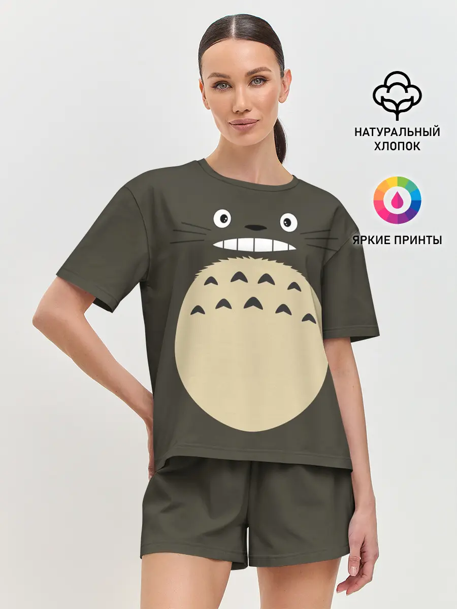 Женская пижама с шортами / Totoro