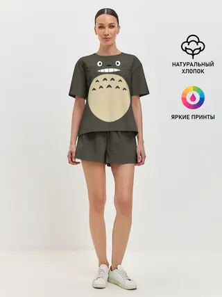 Женская пижама с шортами / Totoro