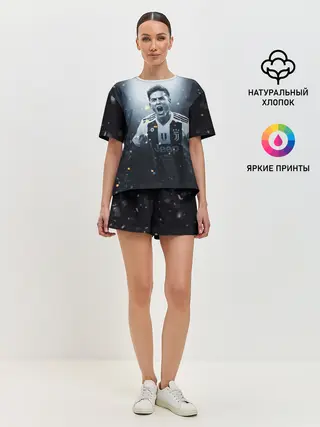Женская пижама с шортами / Дибала Ювентус
