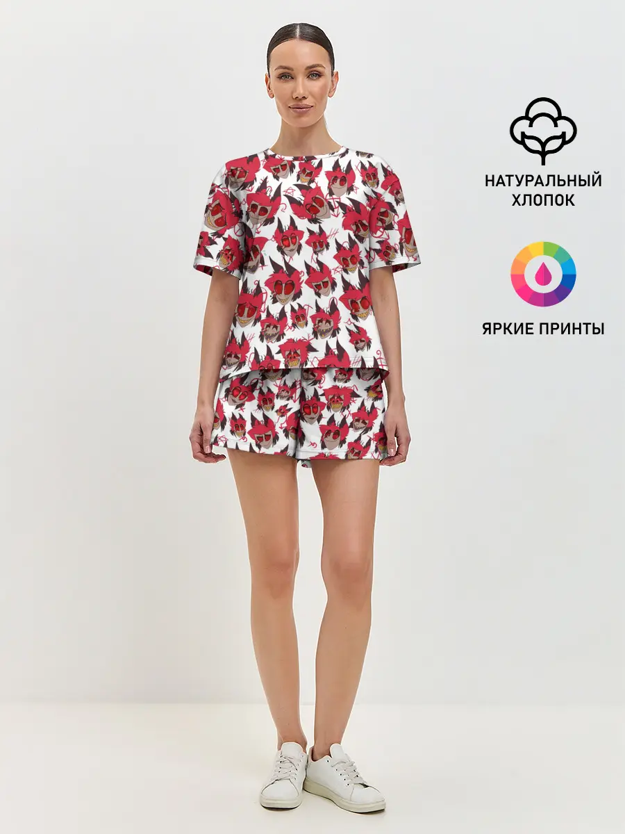 Женская пижама с шортами / ОТЕЛЬ ХАЗБИН АЛАСТОР