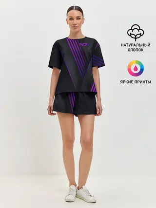 Женская пижама с шортами / Mass Effect N7