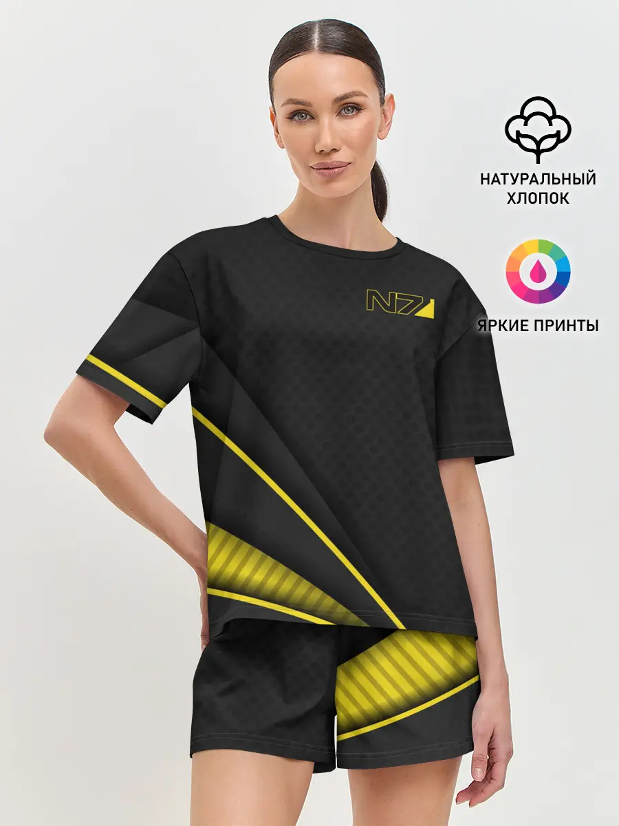 Женская пижама с шортами / Mass Effect N7