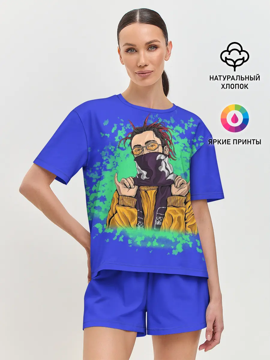 Женская пижама с шортами / GONE.Fludd 3D