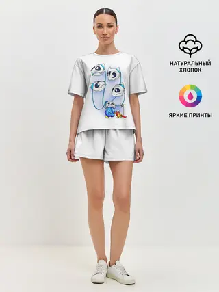 Женская пижама с шортами / UNDERTALE