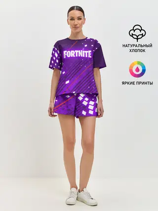 Женская пижама с шортами / FORTNITE