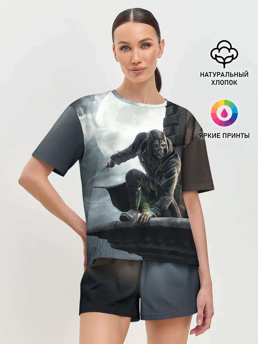 Женская пижама с шортами / Dishonored