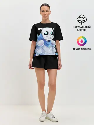 Женская пижама с шортами / UNDERTALE